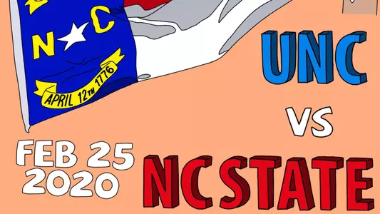 Galore poster UNC vs. NCSU 2020