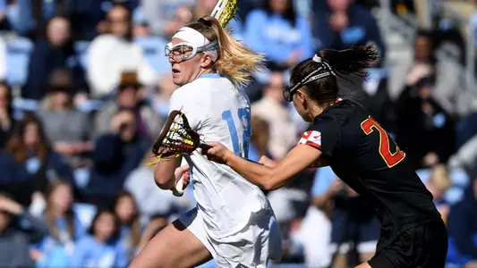 Ally Mastroianni 
University of North Carolina Women's Lacrosse v Maryland
UNC Lacrosse Soccer Stadium
Chapel Hill, NC
Saturday, February 22, 2020