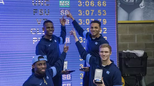 4x400 ACC Indoor Champions