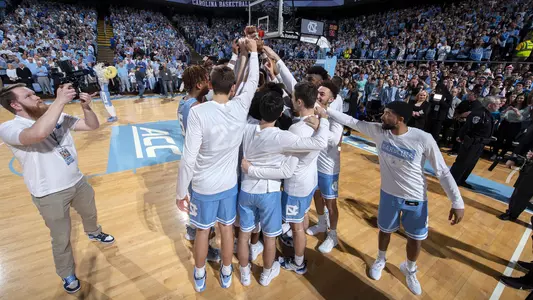 huddle
University of North Carolina Basketball v Duke
Dean E. Smith Center
Chapel Hill, NC
Saturday, February 8, 2020