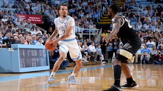 Cole Anthony
University of North Carolina Basketball v Wake Forest
Dean E. Smith Center
Chapel Hill, NC
Tuesday, March 3, 2020