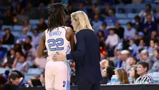 Shayla Bennett, Courtney Banghart
University of North Carolina Women's Basketball v Duke
Carmichael Arena
Chapel Hill, NC
Sunday, March 1, 2020
