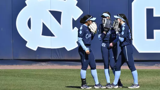 Shayla Thompson, Bri Stubbs, Kristina Burkhardt
University of North Carolina Softball v Syracuse
Williams Field
Anderson Stadium
Chapel Hill, NC
Saturday, March 7, 2020