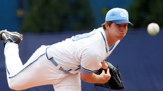 Adam Warren throws in the 2007 Duke game.