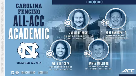 All-ACC Academic fencing