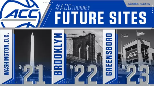 ACC Tournament future sites graphic