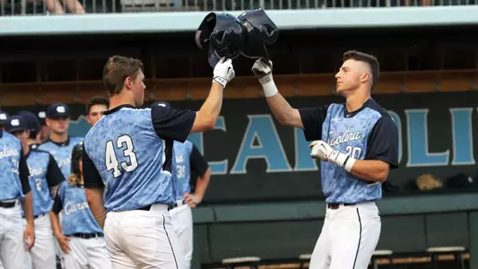 ...gives the Heels a 3-2 lead in the fifth.