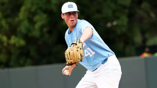 Cooper Criswell threw 7.0 scoreless innings in the 2018 Va. Tech game.