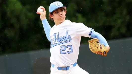 Tyler Baum got the start in the 2017 Davidson game.