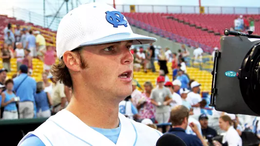 Robert Woodard is interviewed on ESPN.