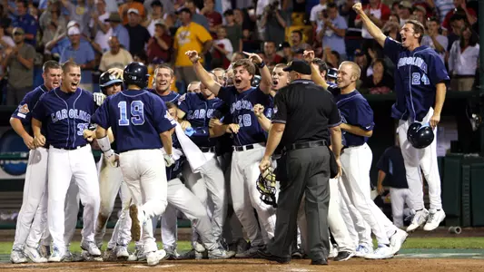 ...to give the Heels a 7-3 lead on...