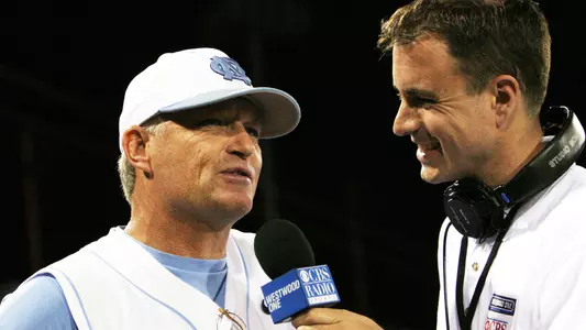 Coach Fox is interviewed on CBS Radio.