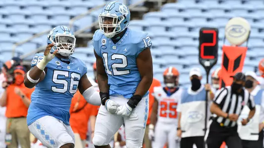 Tomon Fox and Tomari Fox
University of North Carolina Football v Syracuse
Kenan Stadium
Chapel Hill, NC
Saturday, September 12, 2020