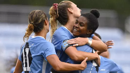 Brianna Pinto, Taylor Otto, Emily Fox, celebration
University of North Carolina Women's Soccer v Wake Forest
Dorrance Field
Chapel Hill, NC
Thursday, September 17, 2020