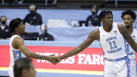 Caleb Love, Day'Ron Sharpe vs. Notre Dame