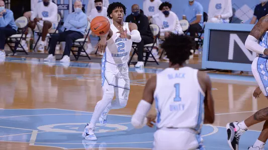 Caleb Love 
University of North Carolina Basketball v Wake Forest
Dean E. Smith Center
Chapel Hill, NC
Wednesday, January 20, 2021