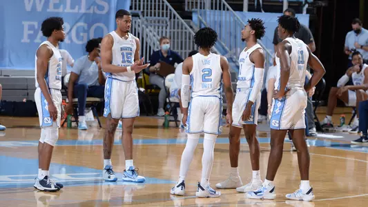 Kerwin Walton, Garrison Brooks, Caleb Love, Leaky Black, Day’Ron Sharpe 
University of North Carolina Basketball v Wake Forest
Dean E. Smith Center
Chapel Hill, NC
Wednesday, January 20, 2021