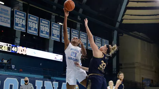 Malu Tshitenge
University of North Carolina Women's Basketball v Notre Dame
Carmichael Arena
Chapel Hill, NC
Sunday, January 24, 2021