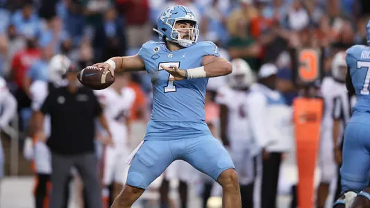Sam Howell
University of North Carolina Football v Miami
Kenan Stadium
Chapel Hill, NC
Saturday, October 16, 2021