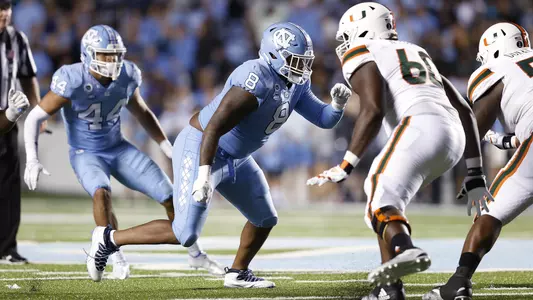 Myles Murphy
University of North Carolina Football v Miami
Kenan Stadium
Chapel Hill, NC
Saturday, October 16, 2021