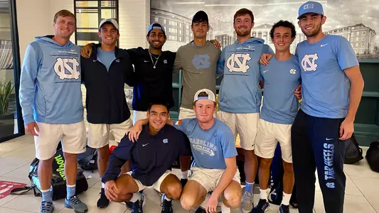 men's tennis - most of 2021-22 team - Commodore Invitational 2021 Fall