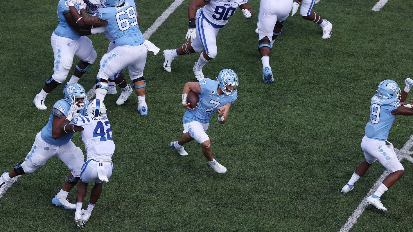 Sam Howell University of North Carolina Football v DukeKenan StadiumChapel Hill, NCSaturday, October 2, 2021