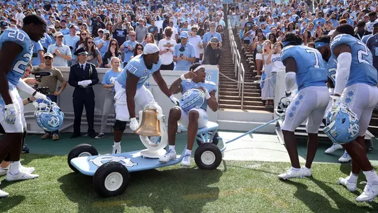 Victory Bell
University of North Carolina Football v Duke
Kenan Stadium
Chapel Hill, NC
Saturday, October 2, 2021