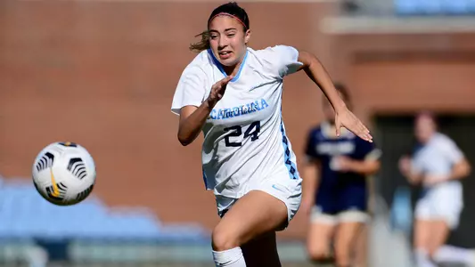 Talia Dellaperuta
University of North Carolina Women's Soccer v Notre Dame
Dorrance Field
Chapel Hill, NC
Sunday October 24, 2021