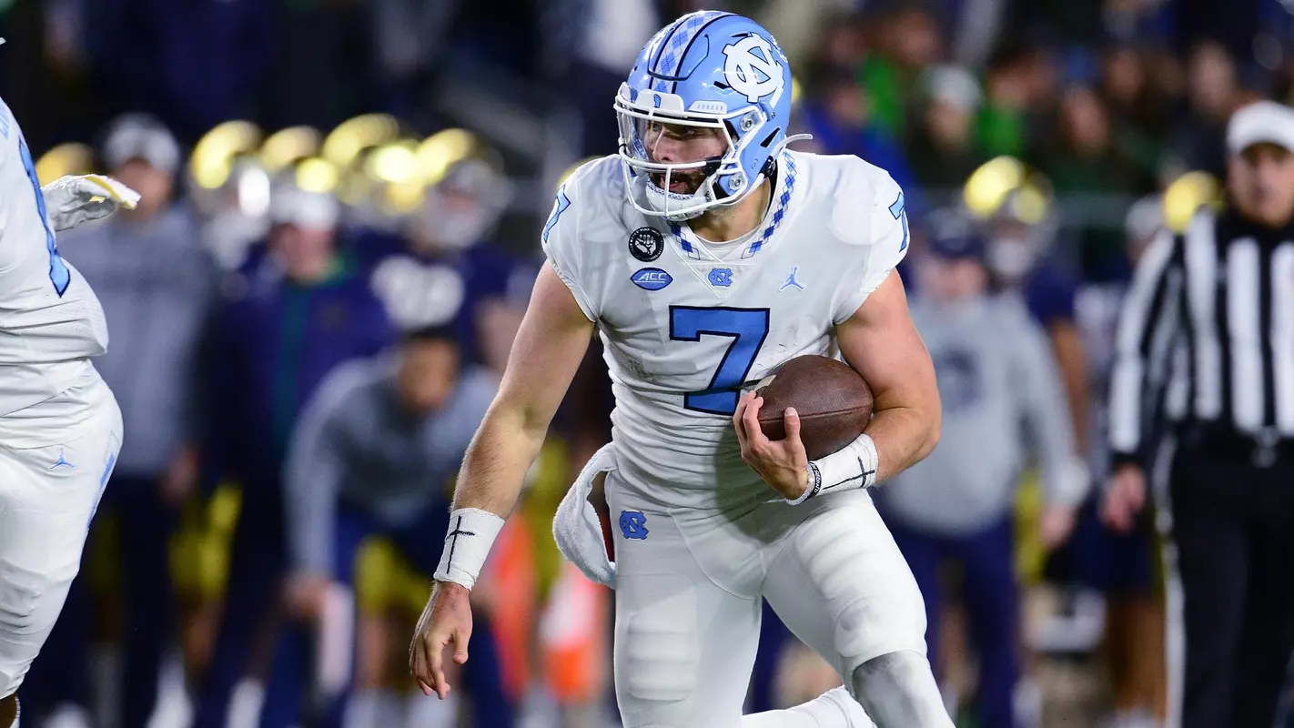 Sam HowellUniversity of North Carolina Football v Notre DameNotre Dame StadiumSouth Bend, INSaturday, October 30, 3021