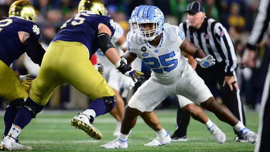Kaimon Rucker
University of North Carolina Football v Notre Dame
Notre Dame Stadium
South Bend, IN
Saturday, October 30, 3021
