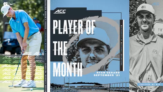 Gerard ACC Player of Month Sept '21