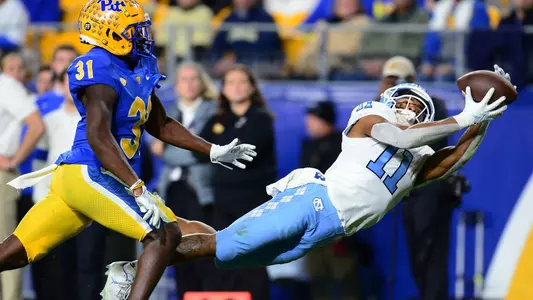 Josh Downs
University of North Carolina Football v Pitt
Heinz Field
Pittsburgh, PA
Thursday, November 11, 2021