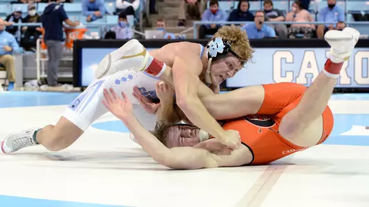 Clay Lautt 174-bout University of North Carolina Wrestling v Campbell Carmichael Arena Chapel Hill, NC Sunday, November 21, 2021