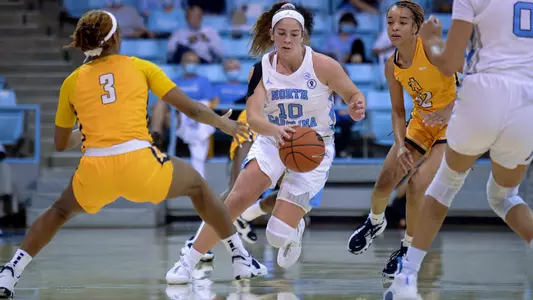 Eva Hodgson
University of North Carolina Women's Basketball v North Carolina A&T
Carmichael Arena
Chapel Hill, NC
Tuesday, November 9, 2021