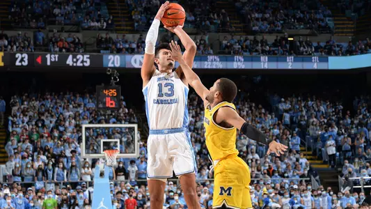 Dawson Garcia
University of North Carolina Basketball v Michigan
Dean E. Smith Center
Chapel Hill, NC
Wednesday, December 1, 2021