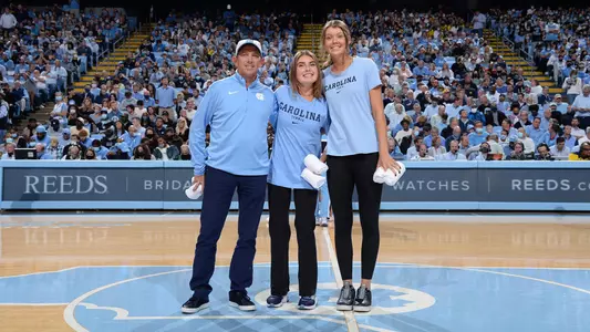 Brian Kalbas, Fiona Crawley, Elizabeth Scotty
women’s tennis
University of North Carolina Basketball v Michigan
Dean E. Smith Center
Chapel Hill, NC
Wednesday, December 1, 2021