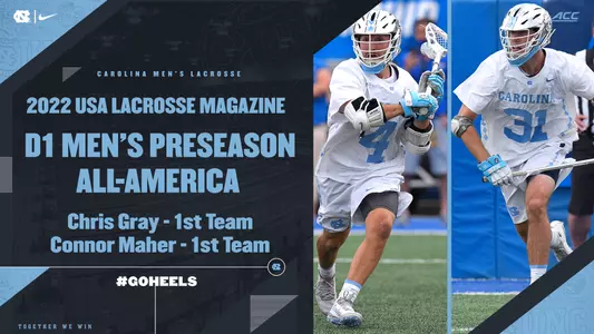Chris Gray & Connor Maher USA Lacrosse Preseason All-America