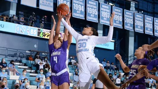 Jaelynn Murray
University of North Carolina Women's Basketball v James Madison JMU
Carmichael Arena
Chapel Hill, NC
Sunday, December 5, 2021