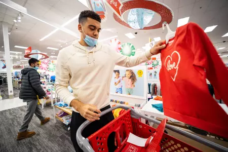 Justin McKoy shopping