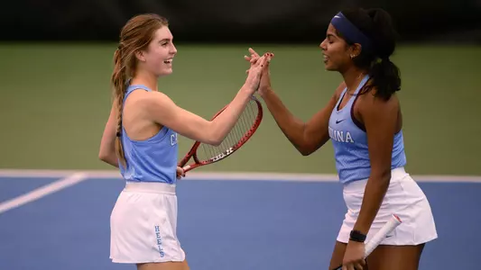Fiona Crawley, Anika Yarlagadda
University of North Carolina Women's Tennis v Appalachian State
Cone-Kenfield Tennis Center
Chapel Hill, NC
Tuesday, February 16, 2021