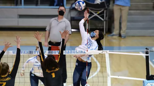 Aziah Buckner
University of North Carolina Volleyball v Appalachian State
Carmichael Arena
Chapel Hill, NC
Thursday, February 28, 2021