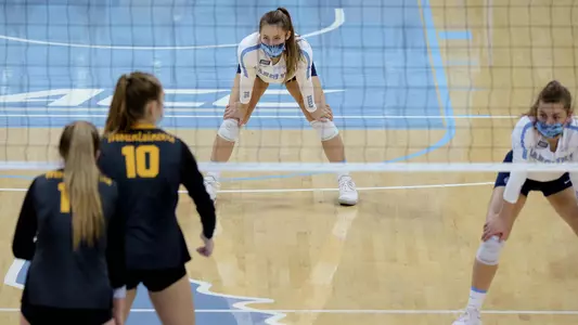 Olivia Diaz  
University of North Carolina Volleyball v Appalachian State
Carmichael Arena 
Chapel Hill, NC 
Thursday, February 28, 2021