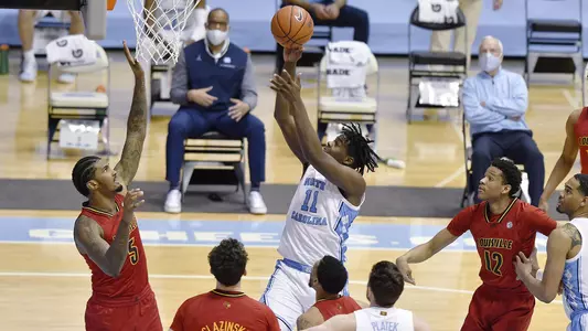 Day’Ron Sharpe
University of North Carolina Basketball v Louisville
Dean E. Smith Center
Chapel Hill, NC
Saturday, February 20, 2021