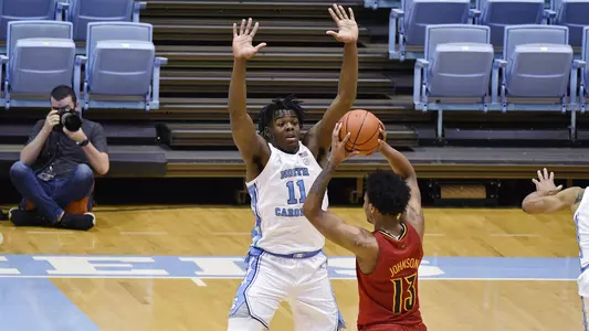 Day’Ron Sharpe
University of North Carolina Basketball v Louisville
Dean E. Smith Center
Chapel Hill, NC
Saturday, February 20, 2021