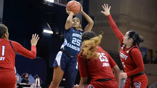 Deja Kelly University of North Carolina Women's Basketball v North Carolina StateCarmichael ArenaChapel Hill, NCSunday, February 7, 2021