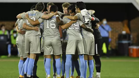 HuddleUniversity of North Carolina Men’s Soccervs. VirginiaDorrance Stadium Chapel Hill, NC Saturday, March 13, 2021