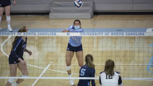 Karenna Wurl 
University of North Carolina Volleyball v Notre Dame
Carmichael Arena 
Chapel Hill, NC 
Sunday, March 21, 2021