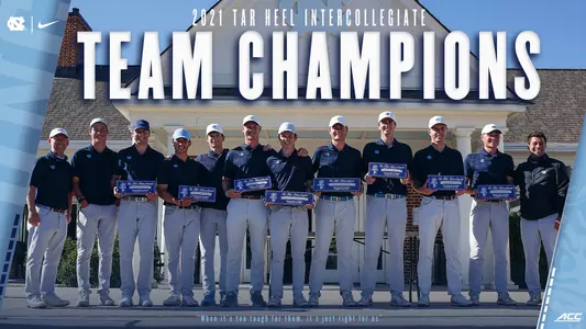 Team champions Tar Heel Intercollegiate
