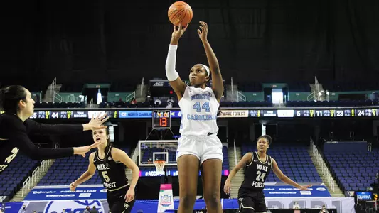 Janelle Bailey
University of North Carolina Women’s Basketball
vs. Wake Forest
Greensboro Coliseum 
Greensboro, NC 
Thursday, March 4, 2021