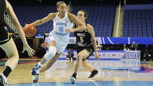 Stephanie Watts
University of North Carolina Women’s Basketball
vs. Wake Forest
Greensboro Coliseum
Greensboro, NC
Thursday, March 4, 2021